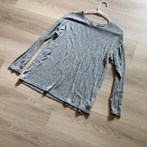 Soft gray long sleeve